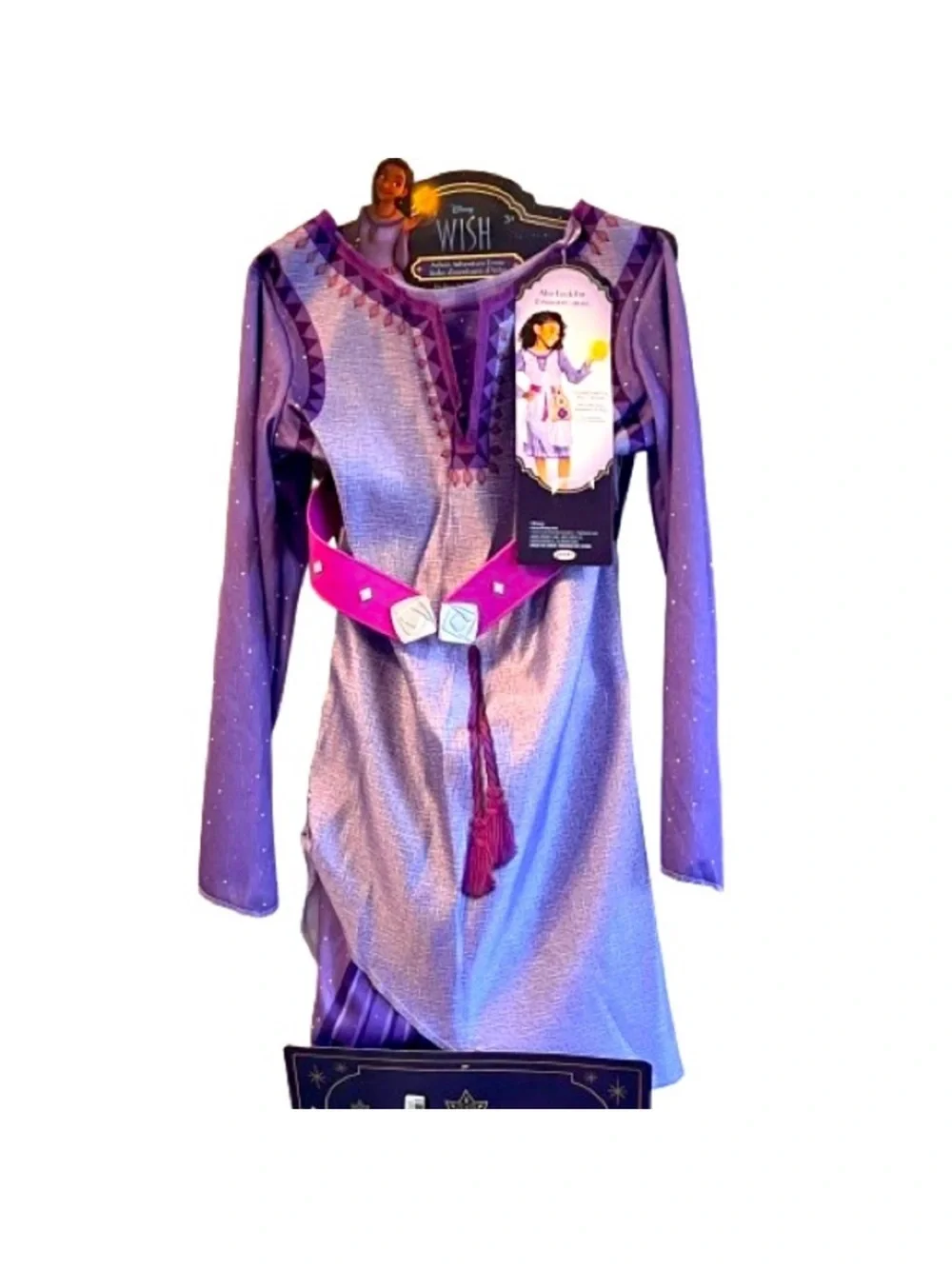 🆕- Disney's Wish-Asha Dress Authentic Movie Licensed Costume Sizes 4-6X